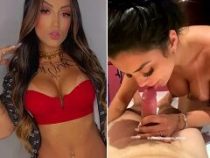 Amanda Souza morena deliciosa mamando com talento
