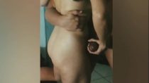 Sem camisinha na casada.