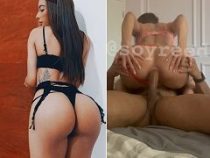 Letícia Reed safada quicou com seu cuzinho apertado no seco – cam 4