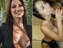 Selena Garcia magrinha carioca sentando na vara cheia de tesão