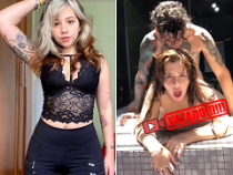 Kinechan novinha de 18 anos fodeu na banheira