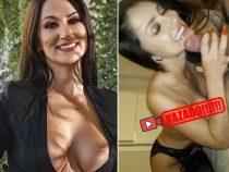 Selena Garcia magrinha carioca sentando na vara cheia de tesão