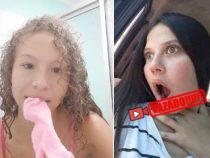 COM O PANO NA BOCA ELA MOSTRA PRA QUE VEIO CAIU NA NET