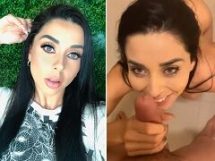 Luiza Marcato morena linda e safadinha mamando