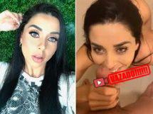 Luiza Marcato morena linda e safadinha mamando