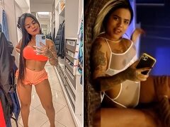 Lays Peace putinha morena fodendo