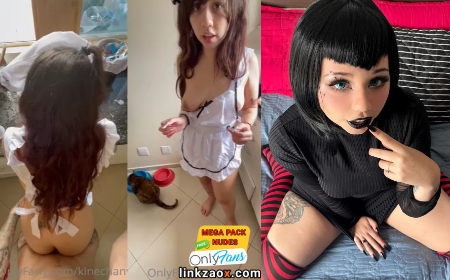 Kinechan cosplay Mavis chupando